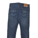 LEVI'S 512 Tapered Mens Jeans Blue Slim Denim Medium W31 L27 Classic Zip Fit