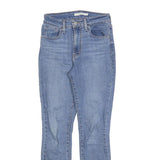 LEVI'S 721 Womens Jeans Blue Slim Skinny Denim Light W26 L26 Stylish Comfort
