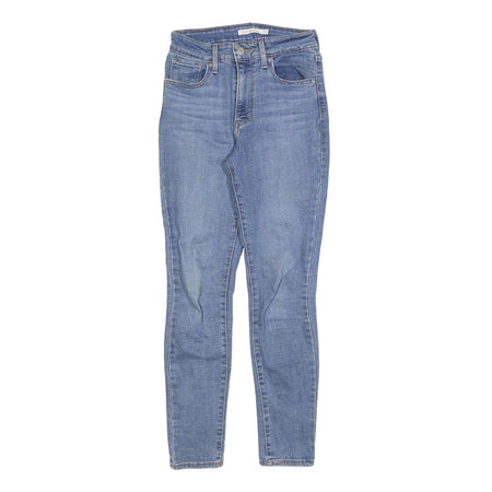 LEVI'S 721 Womens Jeans Blue Slim Skinny Denim Light W26 L26 Stylish Comfort