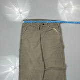 Unbranded Carpenter Trousers - 32W 34L Grey Cotton