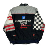 Goodwrench Service Plus Racing Chase Authentics Nascar Varsity Jacket - XL Red Cotton