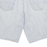 PIONEER Womens Shorts Blue Casual XL W34 Denim Cotton Blend Relaxed Fit