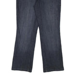 LEVI'S Womens Blue Regular Straight Denim Dark W30 L28 Zip Cotton Blend Jeans