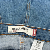 Levis 505 Jeans - 36W 30L Blue Cotton