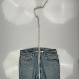 Made In USA Levis 505 Jeans - 36W 32L Light Wash Cotton