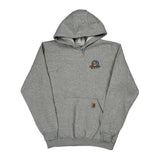 Built To Serve And Protect Hardworking People Carhartt Hoodie - Medium Grey Cotton