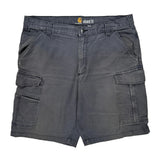 Carhartt Cargo Shorts - 38W 10L Gray Cotton Blend