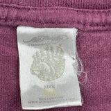 Love Dog Ed Hardy Graphic T-Shirt - Small Purple Cotton