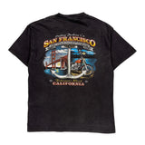 San Francisco Harley Davidson Graphic T-Shirt - Large Black Cotton
