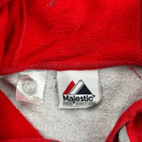 Washington Capitals Majestic Nhl Hoodie - Medium Gray Cotton