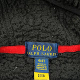 Age 4 Polo By Ralph Lauren Fleece Jacket - XS Black Polyester