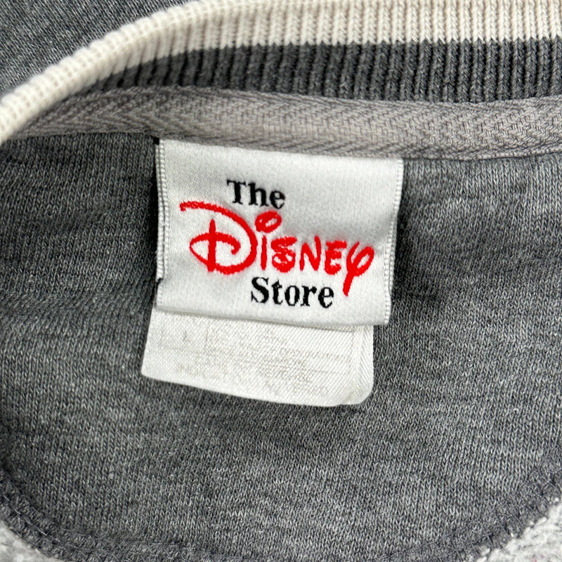 Goofy Character Disney Cartoon Sweatshirt - Large Grey Cotton