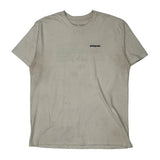 Responsibili-Tee Patagonia Graphic T-Shirt - XL Beige Cotton
