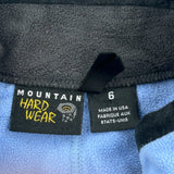 Made In USA Mountain Hard Wear Fleece Jacket - Small Blue Polyester