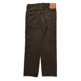 559 Levis Pants - 32W 31L Brown Cotton Blend