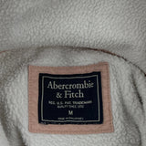 Abercrombie & Fitch Asymmetric Fleece - Medium Pink Polyester