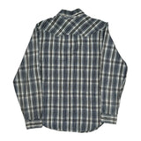 Levis Checked Shirt - Medium Gray Cotton