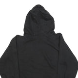 REEBOK Mens Black Flames Hoodie L Casual Cotton Blend Sports Style