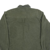 FIELD & STREAM Mens Green Cotton Blend Shirt L Button Front Casual Outdoor