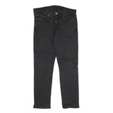 LEVI'S 511 Slim Mens Jeans Black Slim Skinny Denim W32 L28 Classic Zip