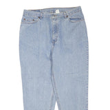 LEVI'S 550 Womens Regular Fit Blue Denim Light Wash Jeans W36 L30 Classic Zip