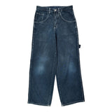 Unbranded Carpenter Pants - 30W 33L Blue Cotton