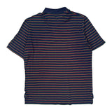 Polo By Ralph Lauren Striped Polo Shirt - Medium Multicoloured Cotton