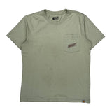 Mountain And Nature Graphic Carhartt Graphic T-Shirt - Medium Green Cotton