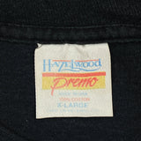 Hazelwood Single Stitch T-Shirt - XL Black Cotton