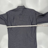 Calvin Klein Shirt - Large Gray Cotton Blend