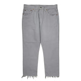 Levis Jeans - 33W US 10 Gray Cotton
