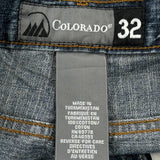 Colorado Denim Shorts - 32W 11L Blue Cotton