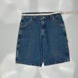 Wrangler Denim Shorts - 32W 10L Blue Denim