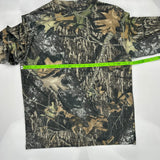 Unbranded Camo Long Sleeve T-Shirt - Medium Camo Cotton