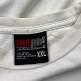 The Utmost Supremacy Southpole Graphic T-Shirt - 2XL White Cotton