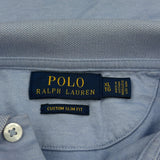 Polo By Ralph Lauren Slim Fit Polo Shirt - XL Blue Cotton