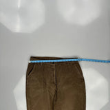 Woolrich Trousers - 34W UK 16 Brown Cotton