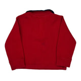 Age 2 Polo By Ralph Lauren 1/4 Zip - 2XS Red Cotton