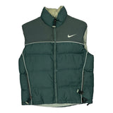 Nike Acg Puffer Vest - Small Green Polyester