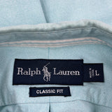 Ralph Lauren Short Sleeve Shirt - Large Blue Cotton
