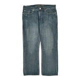 Helix Boot Cut Jeans - 38W 31L Blue Denim