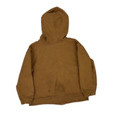 Age 7 Carhartt Hoodie - Small Brown Cotton Blend