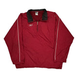 Reebok Windbreaker - 2XL Red Polyester