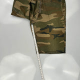 Dickies Camo Cargo Shorts - 34W 10L Khaki Cotton