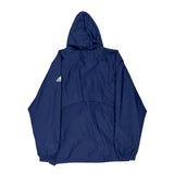 Adidas Jacket - Small Blue Nylon