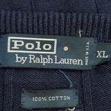 Polo By Ralph Lauren Sweater Vest - XL Navy Cotton