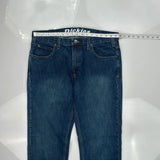 Regular Fit Dickies Jeans - 35W 32L Blue Cotton