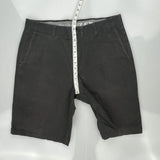 Dickies Chino Shorts - 32W 9L Black Cotton Blend