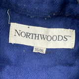 Northwoods Patterned Shirt - XL Blue Acrylic