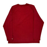 Carhartt Long Sleeve T-Shirt - XL Red Cotton